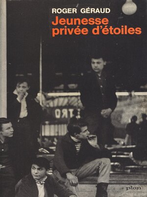 cover image of Jeunesse privée d'étoiles